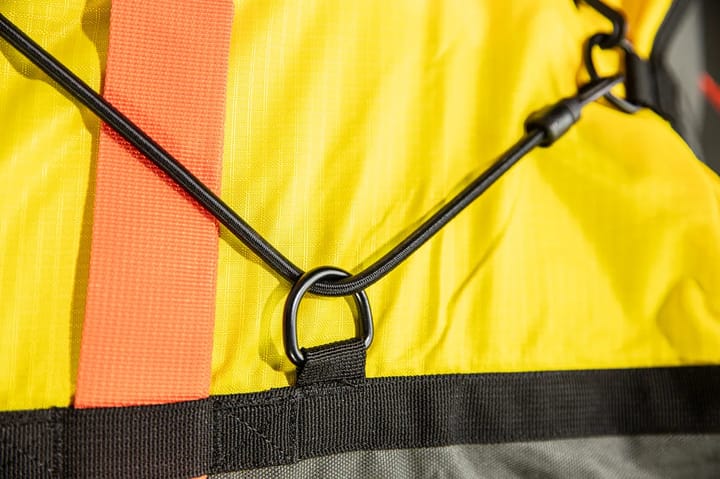 Fjellpulken Traverse 165 M/Forsterket Drag Og Sele Yellow Fjellpulken