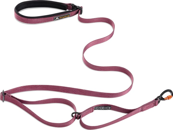 OllyDog Flagstaff Adjustable Leash  Rosewood OllyDog
