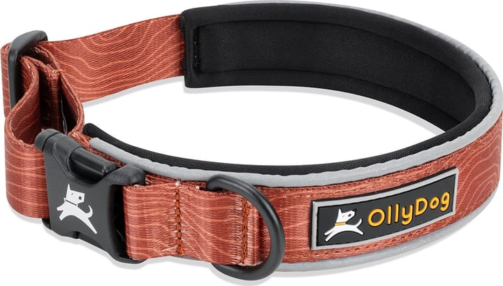 OllyDog Flagstaff Reflective Comfort Collar Clay OllyDog