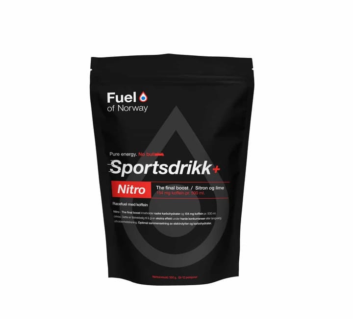 Fuel Of Norway Nitro Sportsdrikke Sitron/Lime 0,5kg Fuel of Norway