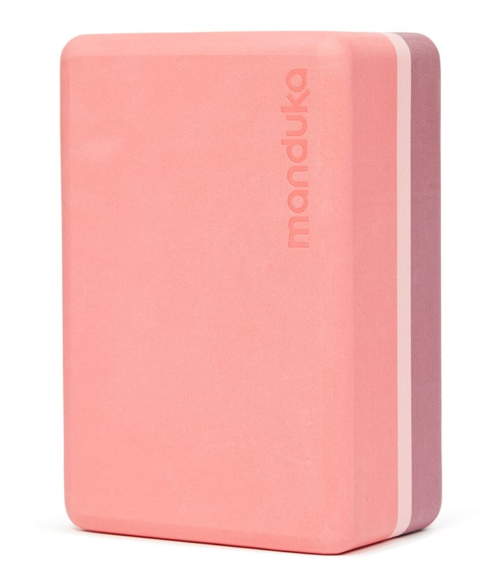 Manduka Recycled Foam Yoga Block CLAY Manduka
