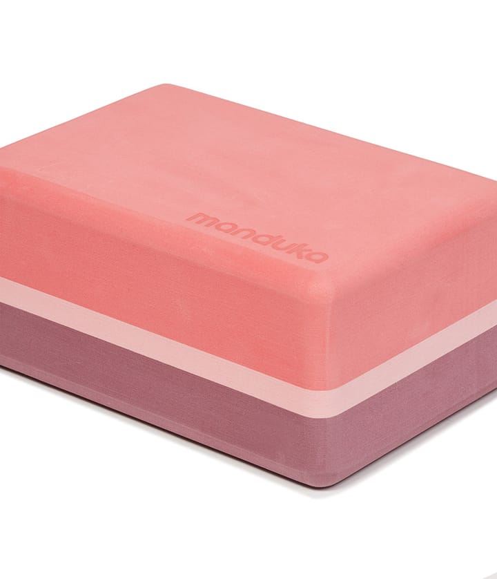 Manduka Recycled Foam Yoga Block CLAY Manduka