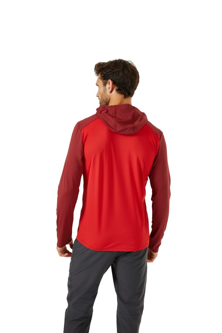 Rab Force Hoody Ascent Red/Oxblood Red Rab