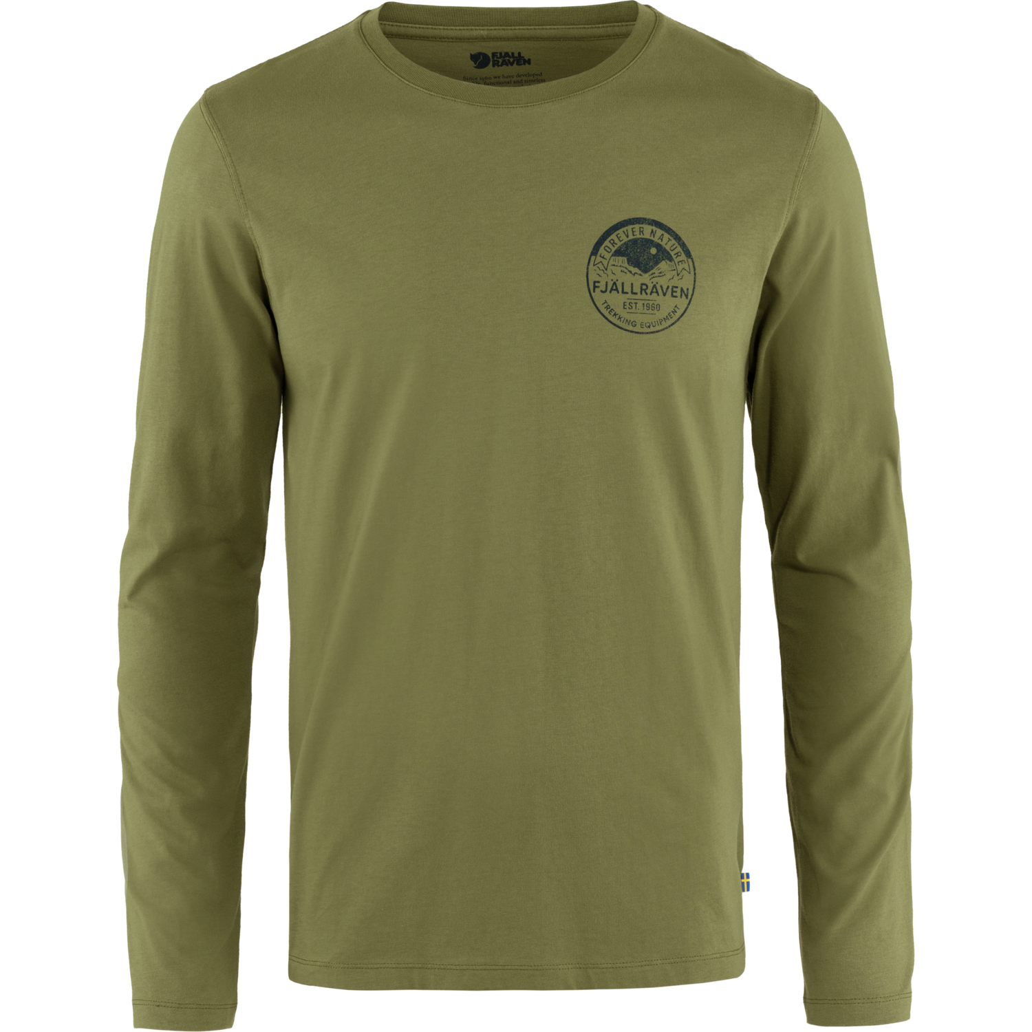 Fjällräven Men's Forever Nature Badge Long Sleeve t-shirts