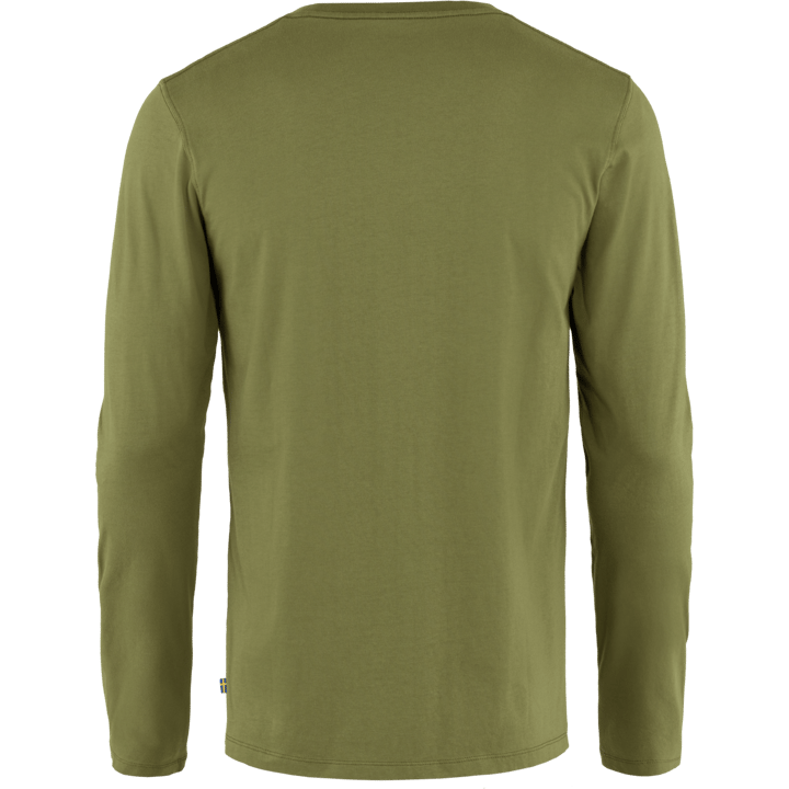 Fjällräven Men's Forever Nature Badge Long Sleeve Caper Green Fjällräven