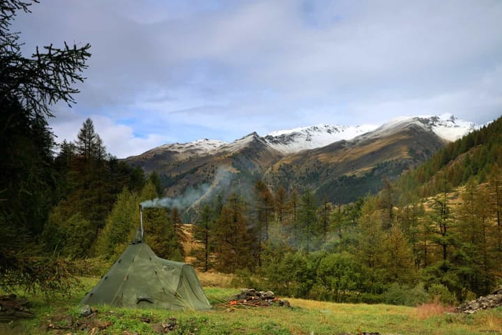 Helsport Varanger 8-10 Camp Outertent Incl. Pole Green Helsport