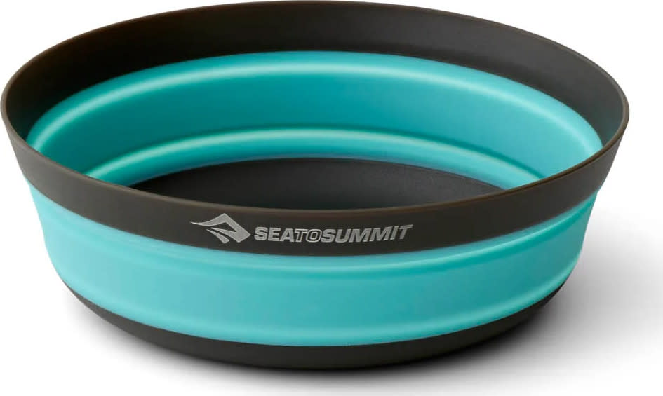 Sea To Summit Frontier Ul Collapsible Bowl M Aqua Sea Blue Serveringsutrustning OneSize