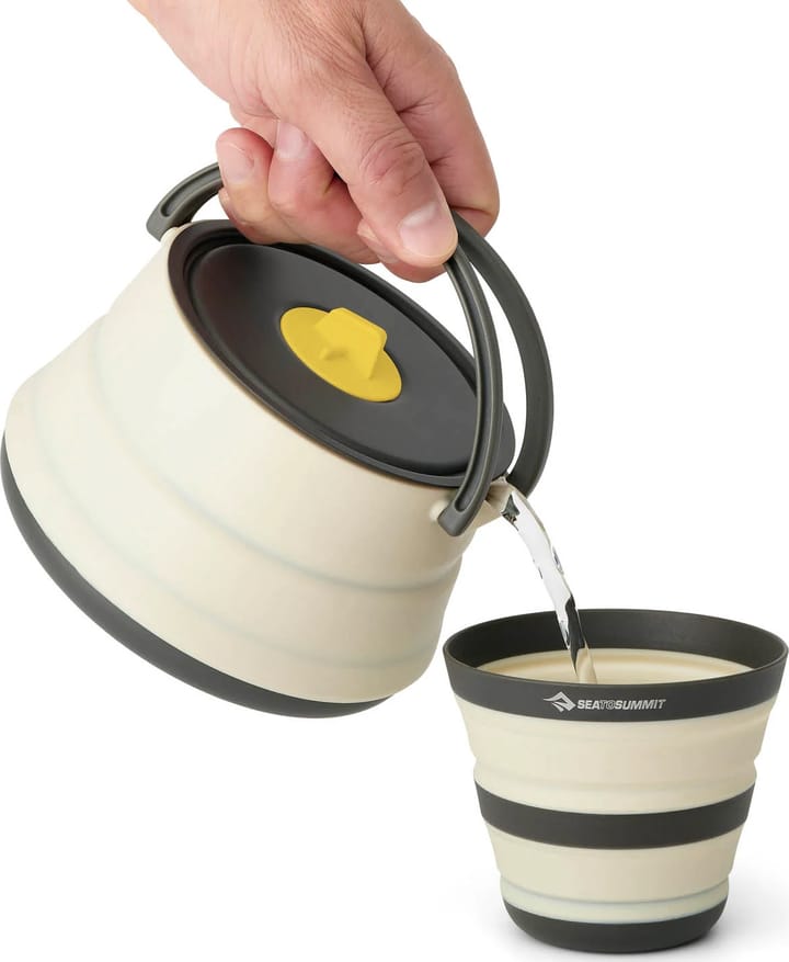 Sea To Summit Frontier UL Collapsible Kettle 1.3 L Bone White Sea To Summit