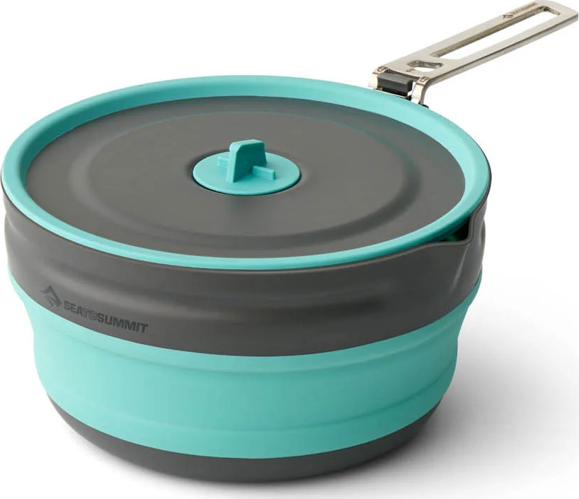 Sea To Summit Frontier Ul Collapsible Pouring Pot 2.2 L Aqua Sea Blue