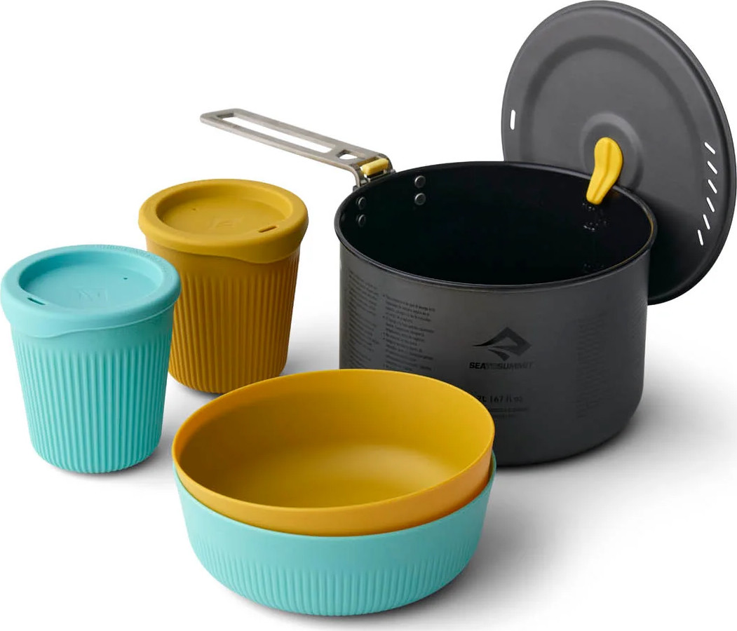 Sea To Summit Frontier UL One Pot Cook Set 5 Pieces Multi
