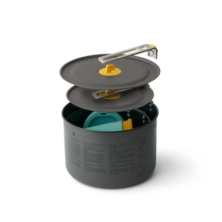 Sea To Summit Frontier UL Two Pot Cook Set 6 Piece Multi Sea To Summit Sea To Summit Frontier UL Two Pot Cook Set 6 Piece Multi Sea To Summit