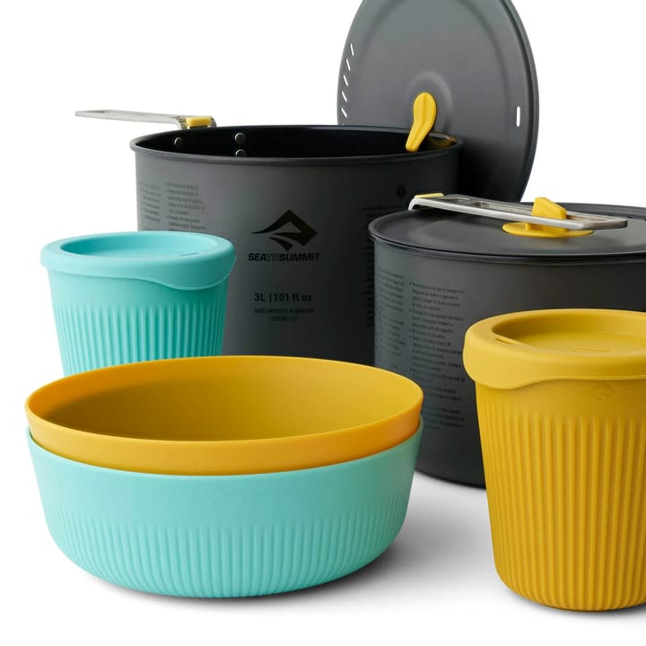 Sea To Summit Frontier UL Two Pot Cook Set 6 Piece Multi Sea To Summit Sea To Summit Frontier UL Two Pot Cook Set 6 Piece Multi Sea To Summit