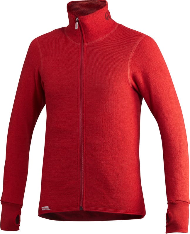 Woolpower Full Zip Jacket 400 Autumn Red Woolpower