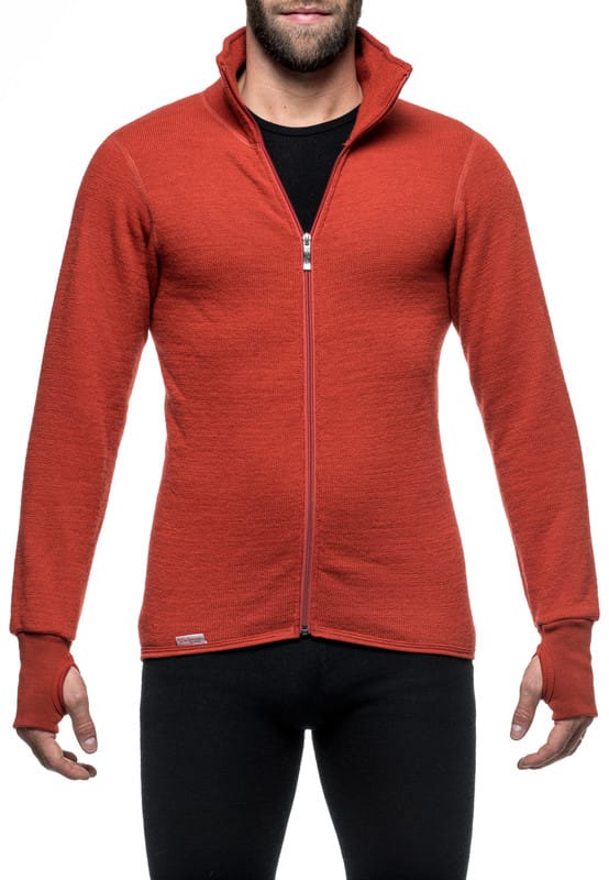 Woolpower Full Zip Jacket 400 Autumn Red Woolpower