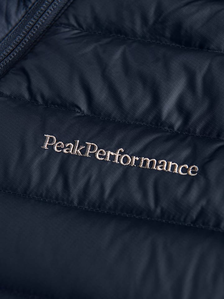 Peak Performance W Frost Down Hood Jacket Blue Shadow Peak Performance