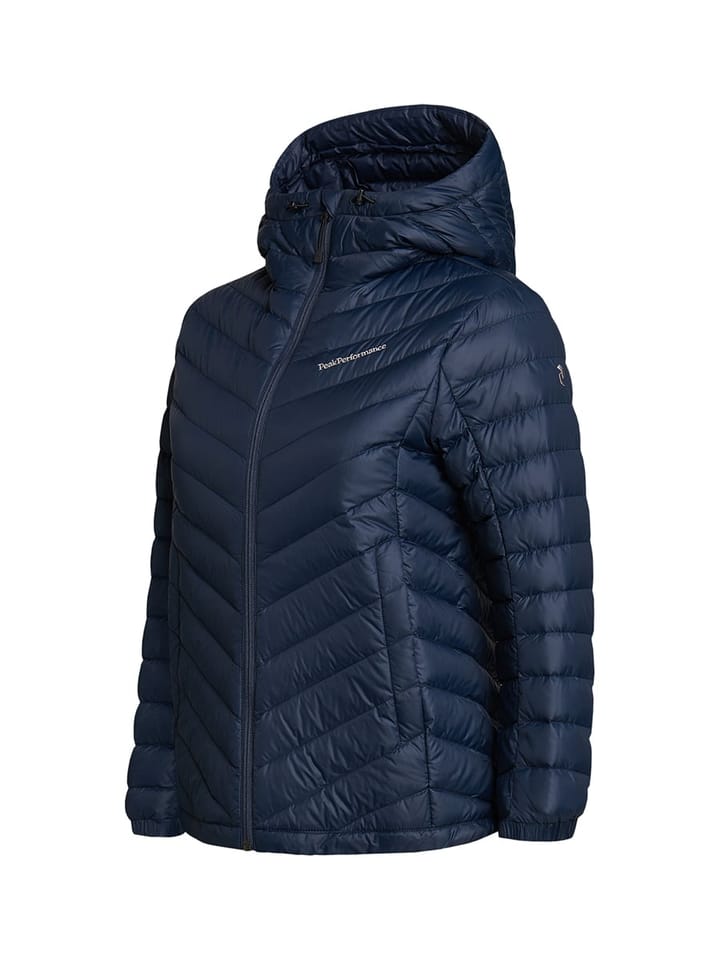 Peak Performance Women's Frost Down Hood Jacket Blue Shadow Peak Performance