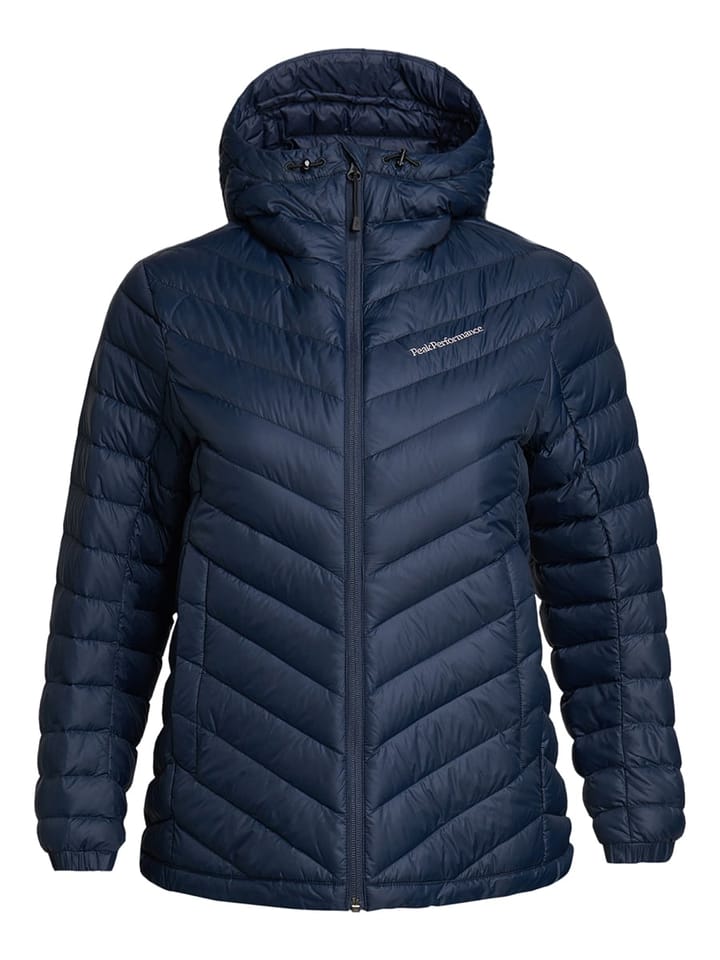 Peak Performance Women's Frost Down Hood Jacket Blue Shadow Peak Performance Peak Performance Women's Frost Down Hood Jacket Blue Shadow Peak Performance