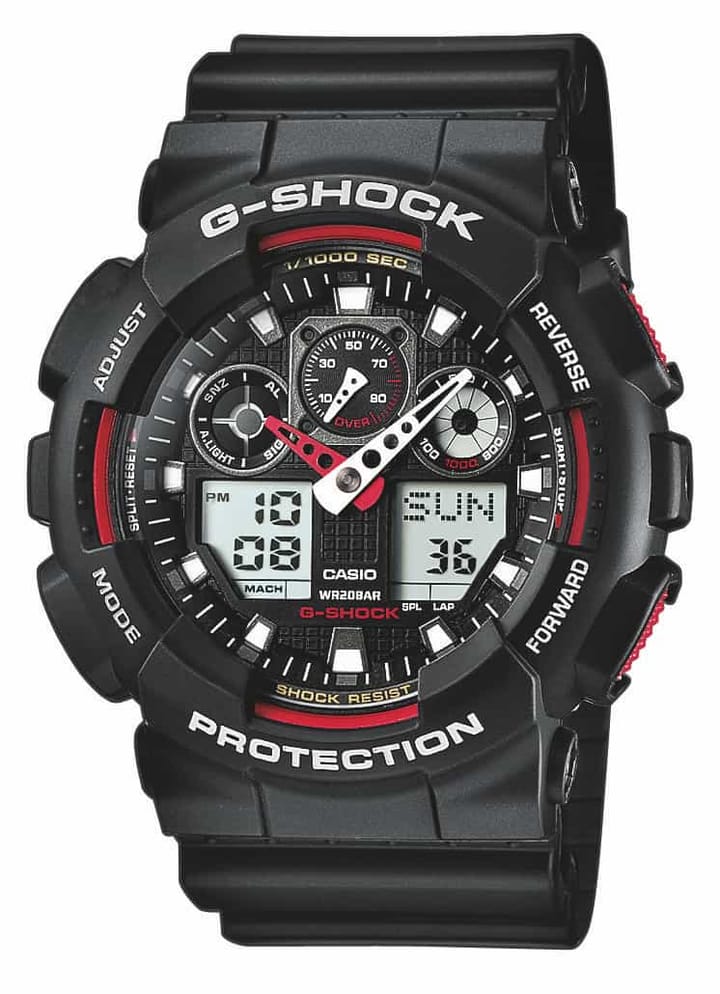 Casio G-Shock Ga-100-1a4er Black Casio