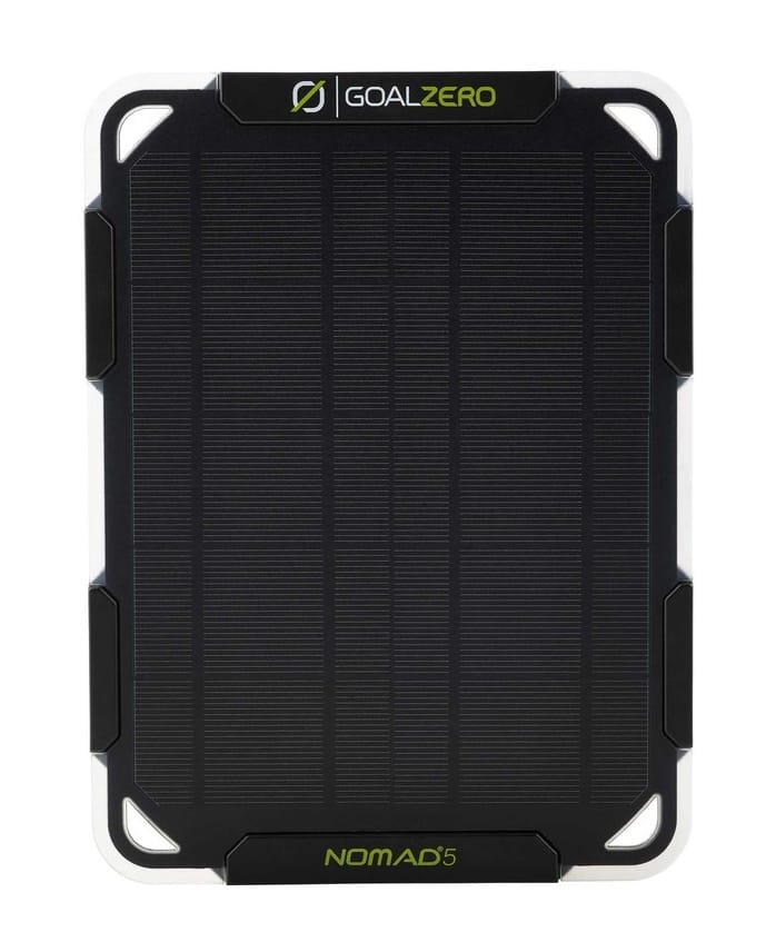 Goal Zero Nomad 5 Solar Panel Black Goal Zero