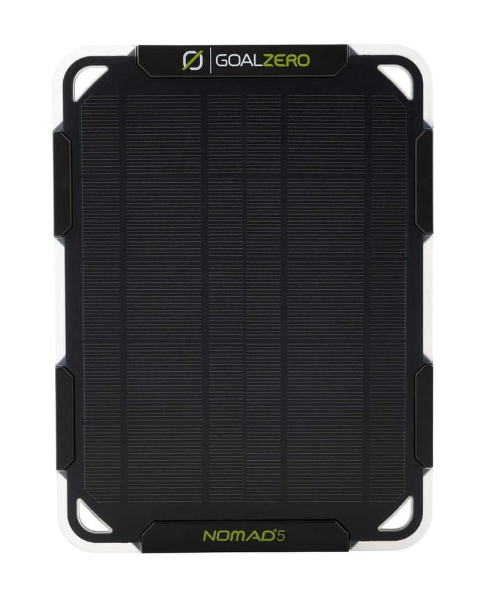 Goal Zero Nomad 5 Solar Panel Black Goal Zero Goal Zero Nomad 5 Solar Panel Black Goal Zero