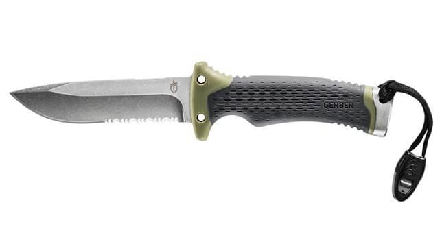 Gerber Ultimate Survival Knife Black/Green Gerber