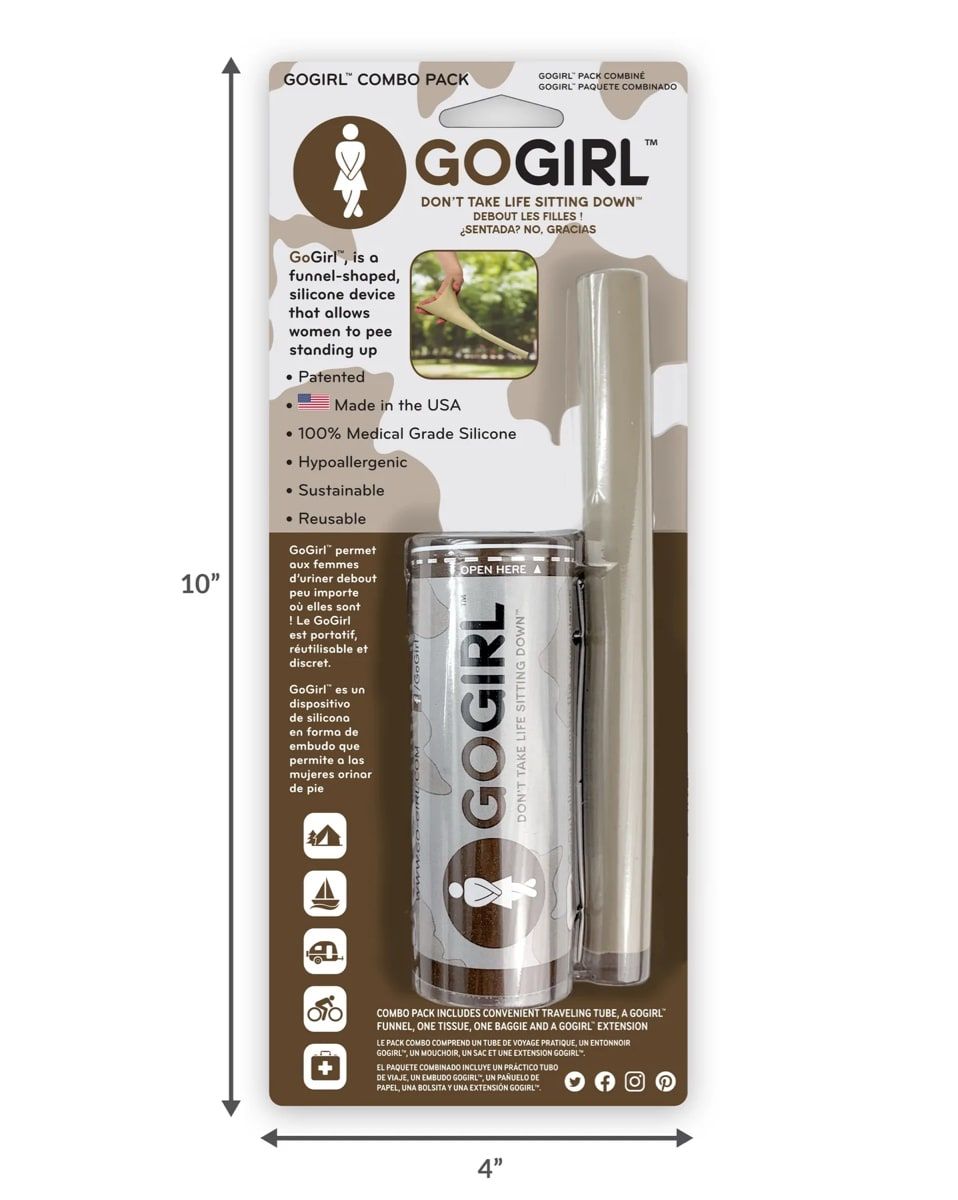 Gogirl Combo M/15cm Forlenger Khaki