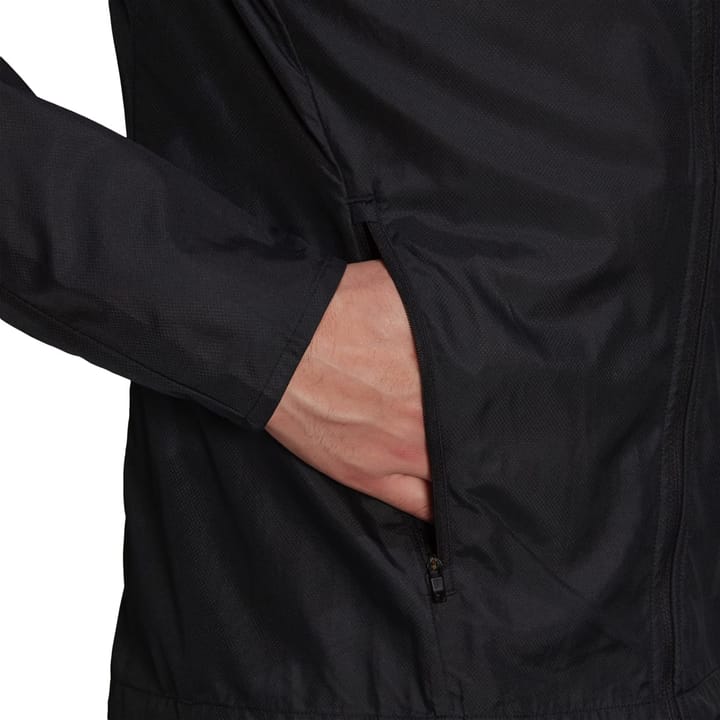 Adidas Marathon Jacket 3 Stripe Black/White Adidas