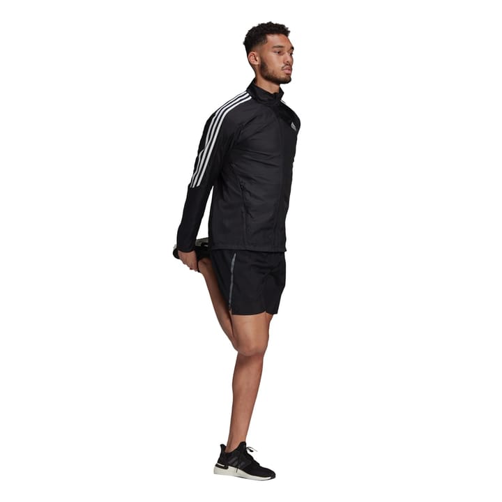 Adidas Marathon Jacket 3 Stripe Black/White Adidas