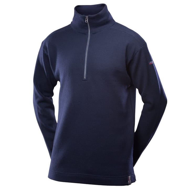 Devold Blaatr¯Ie Sweater Zip Neck Deep Marine Devold