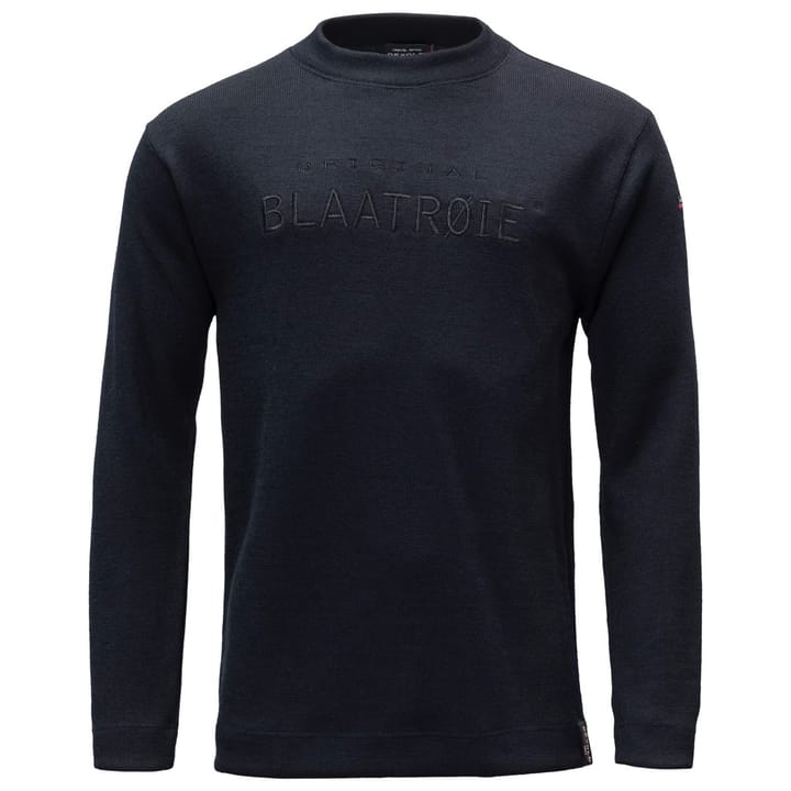 Devold Blaatr¯Ie Sweater With Embroidery Deep Marine Devold Devold Blaatr¯Ie Sweater With Embroidery Deep Marine Devold