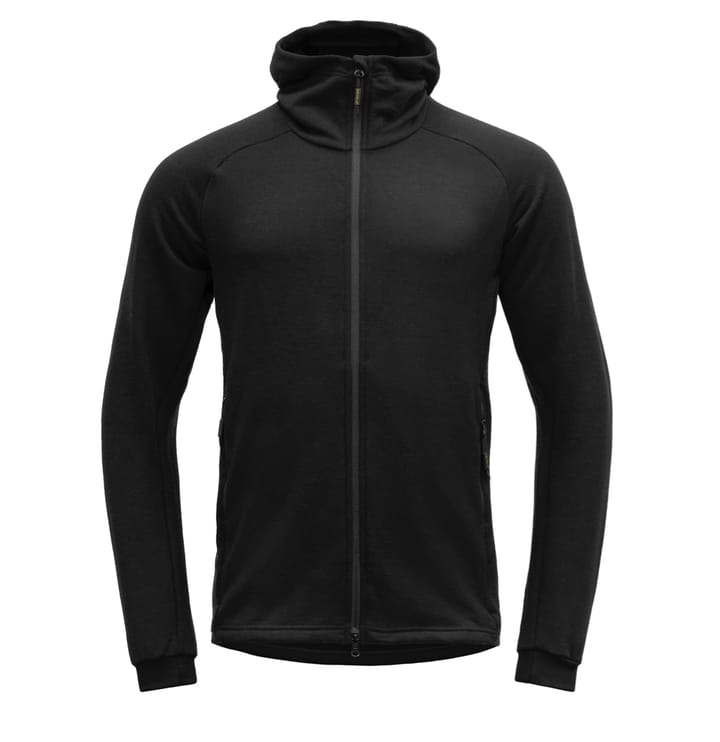 Devold Men's Nibba Merino Jacket Hood Caviar Devold Devold Men's Nibba Merino Jacket Hood Caviar Devold