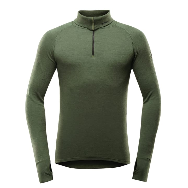 Devold Expedition Man Zip Neck Forest Devold