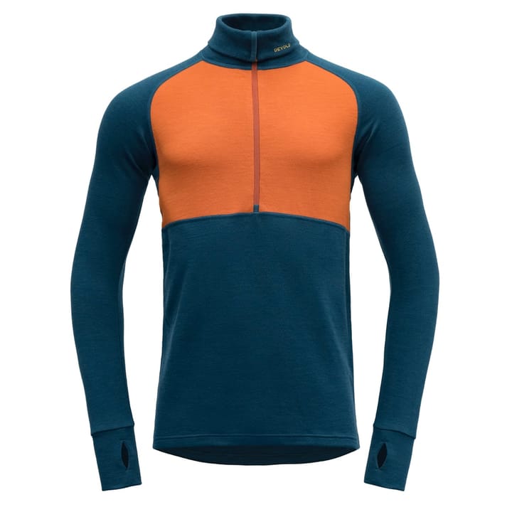 Devold Expedition Merino 235 Zip Neck Man Flame/Flood Devold