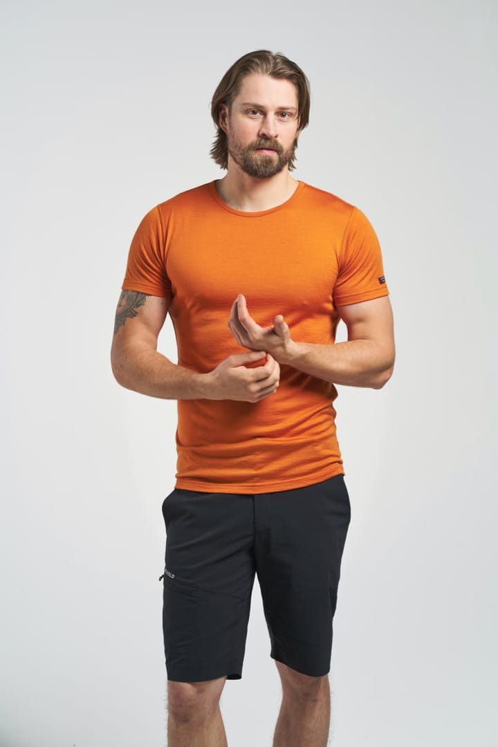 Devold Breeze Merino 150 T-Shirt Man Go 180 210 A Flame Devold
