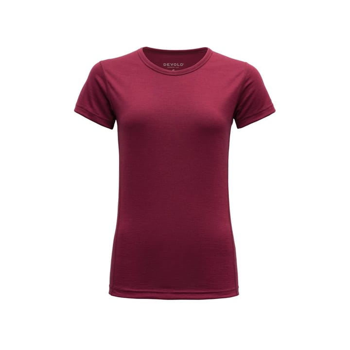 Devold Women's Breeze Merino 150 T-Shirt Beetroot Devold