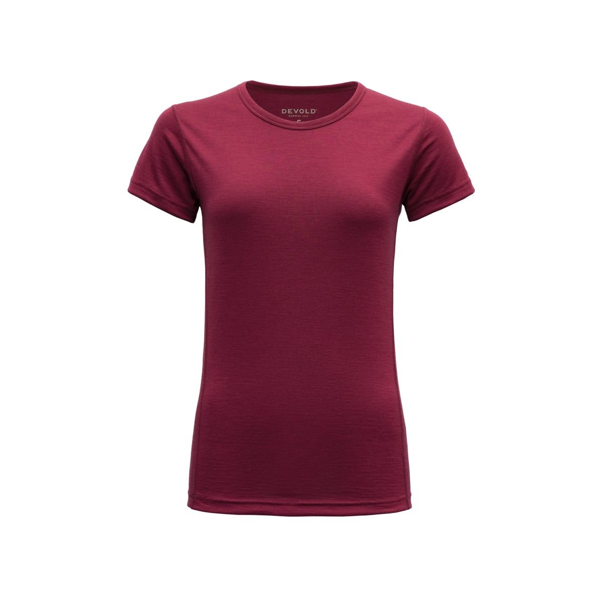 Devold Breeze Woman T-Shirt Beetroot