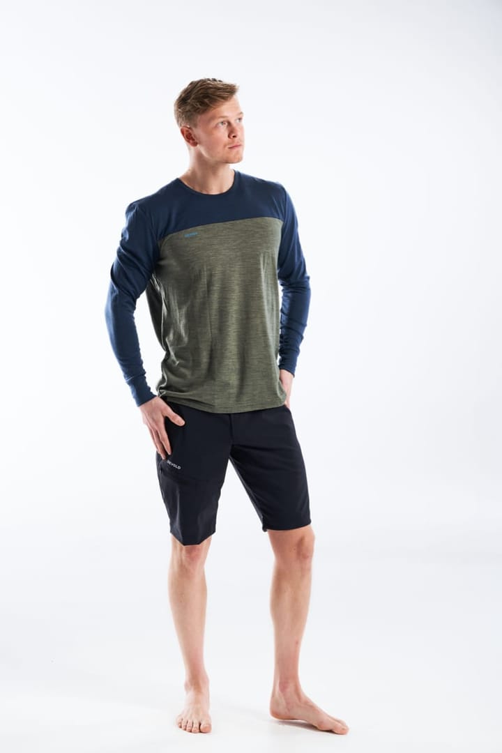 Devold Norang Man Shirt Lichen Melange/Night Devold Devold Norang Man Shirt Lichen Melange/Night Devold