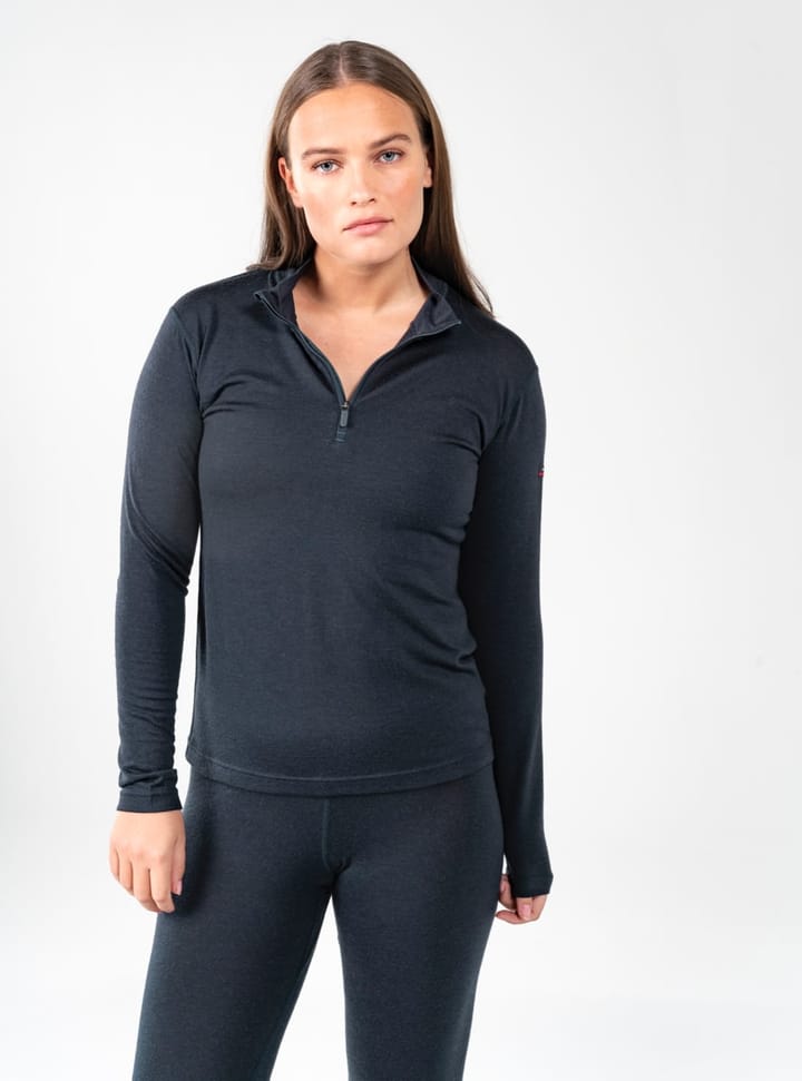 Devold Women's Breeze Half Zip Neck Ink Devold