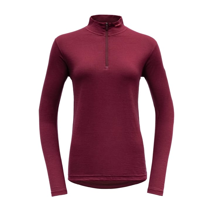 Devold Breeze Woman Half Zip Neck Beetroot Devold