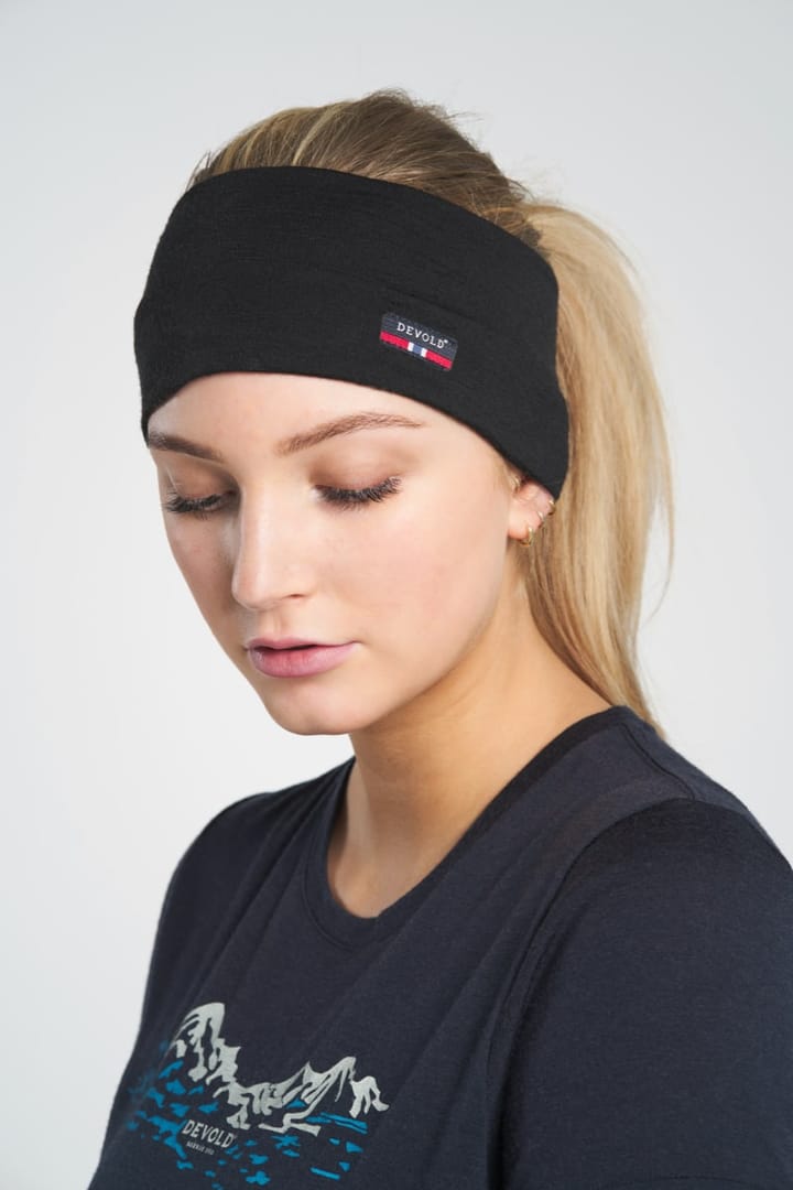 Devold Breeze Merino 150 Headband Black Devold