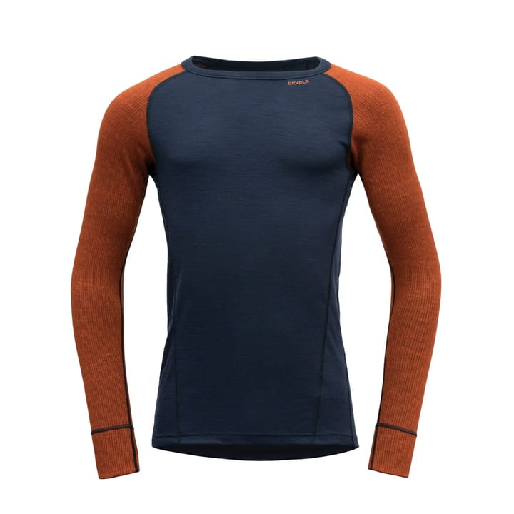 Devold Men's Duo Active Merino 205 Shirt Flame/Ink Devold