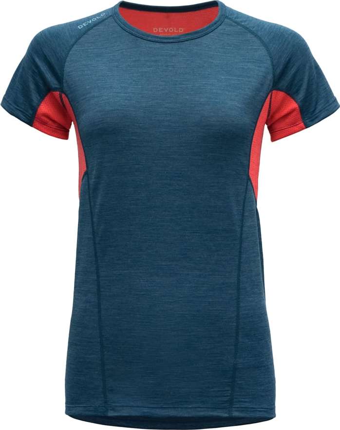 Devold Women's Running Merino 130 T-shirt Flood Devold