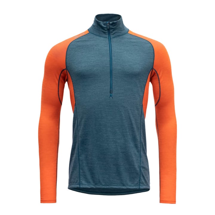 Devold Running Man Zip Neck Pond Devold