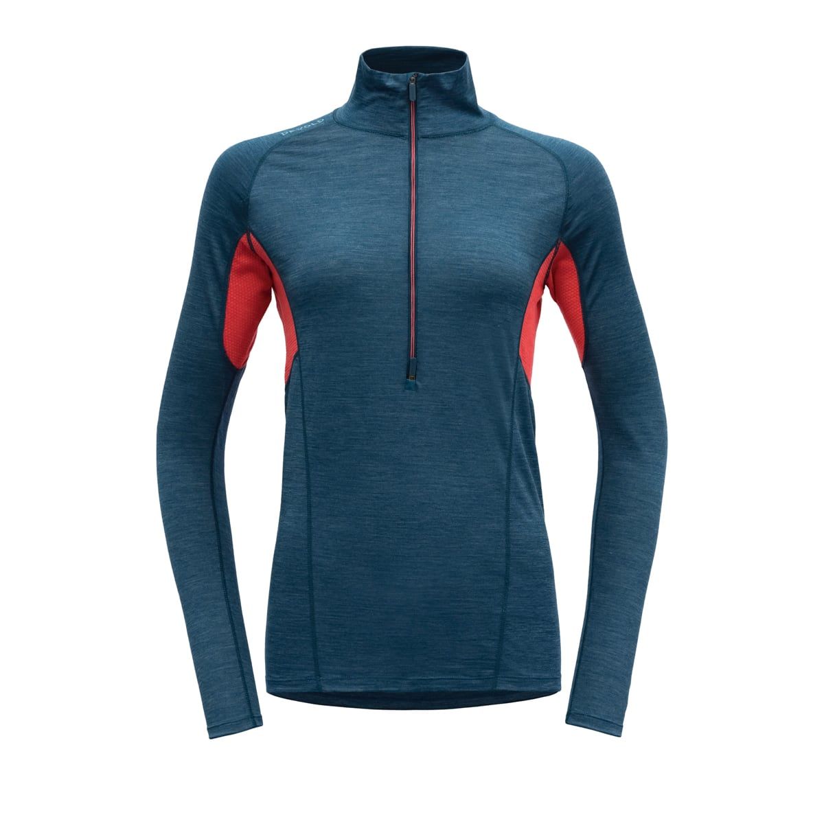 Devold Running Woman Zip Neck Flood