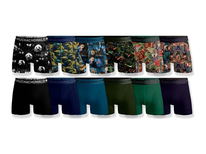 Muchachomalo 1010 Boxer 12pk Boxer 6 Print/6 Solid Muchachomalo