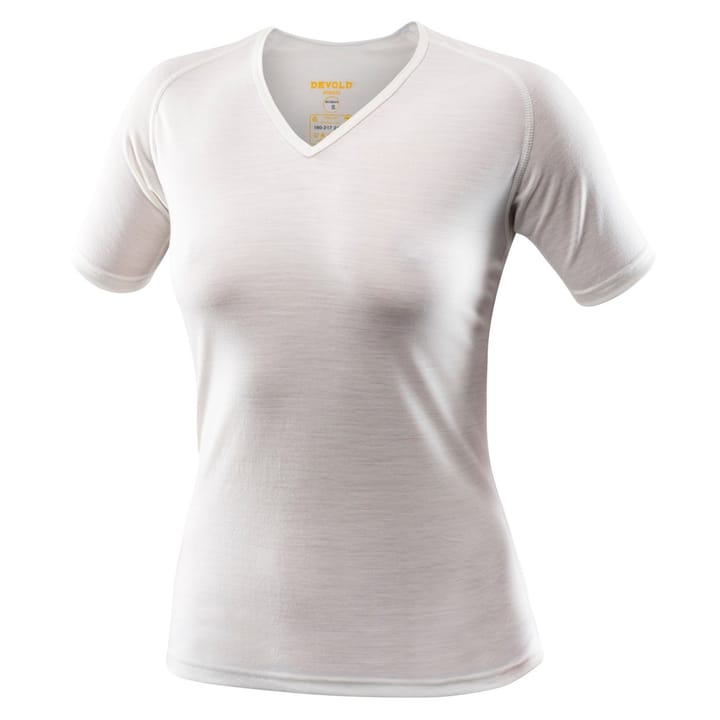 Devold Breeze Woman T-Shirt V-Neck Offwhite Devold Devold Breeze Woman T-Shirt V-Neck Offwhite Devold
