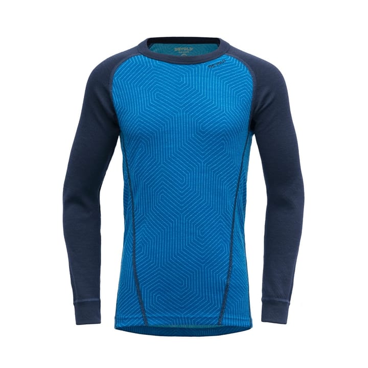 Devold Duo Active Junior Shirt Skydiver/Evening Devold Devold Duo Active Junior Shirt Skydiver/Evening Devold