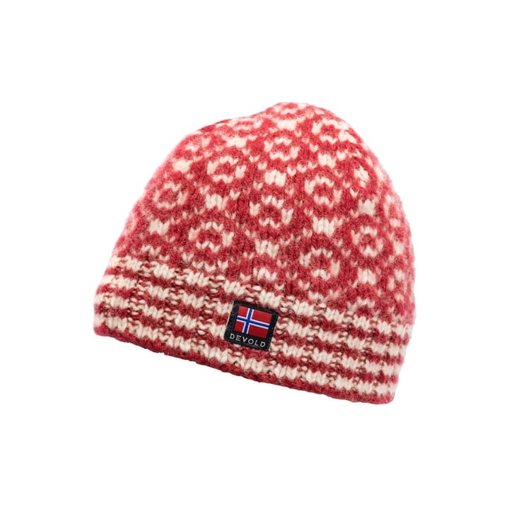 Devold Svalbard Beanie Hindberry/Offwhite 58 Devold