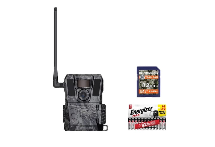HIK Micro 4g Viltkamera M15 Camo m/ minnekort og batterier HIK Micro