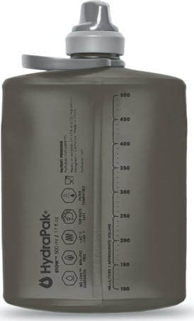 Hydrapak Stow Bottle 500 ML Mammoth Grey Hydrapak